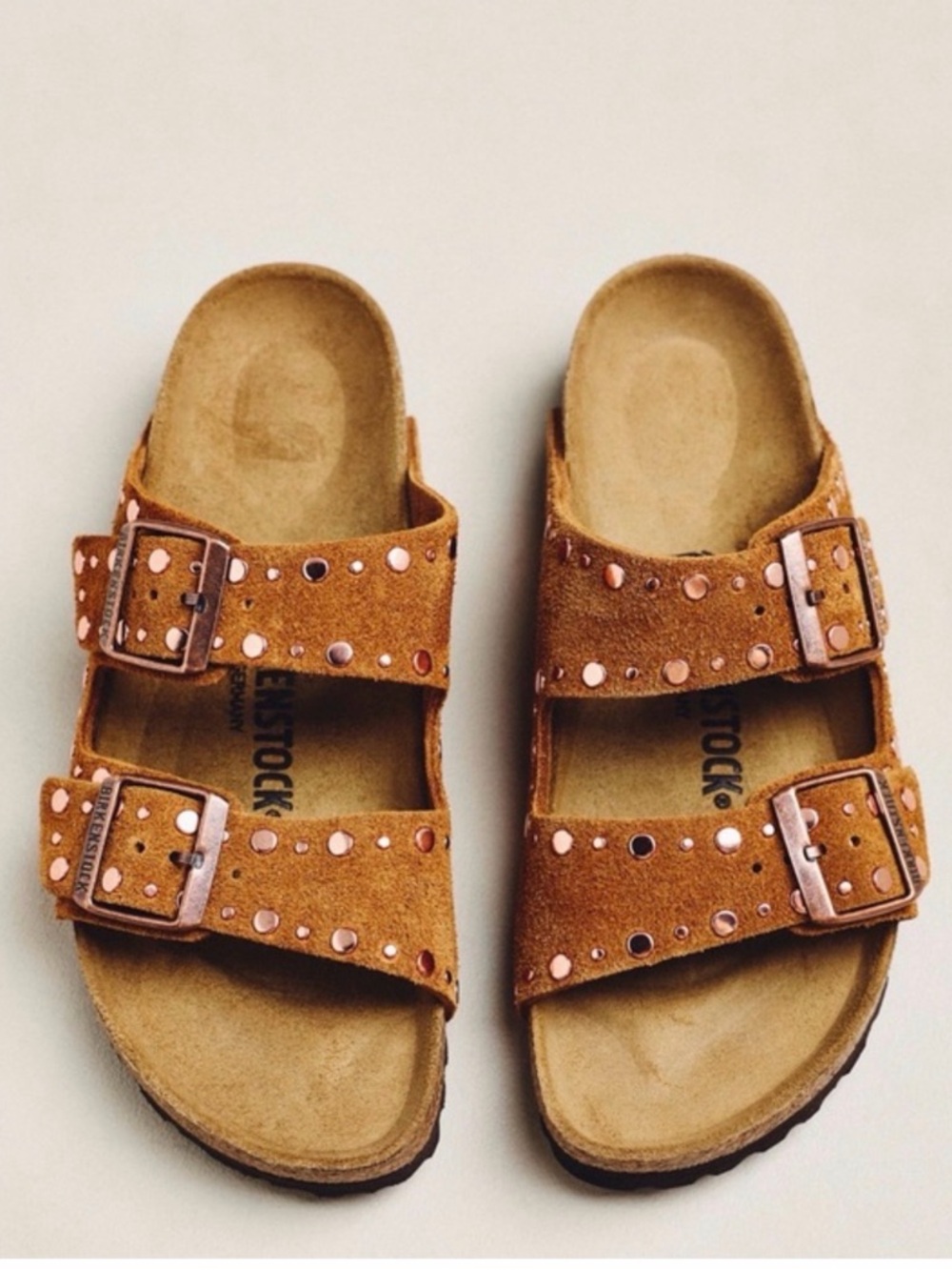 Free People Birkenstock Arizona Rivets 🔥 Size 40 Us 9-9.5